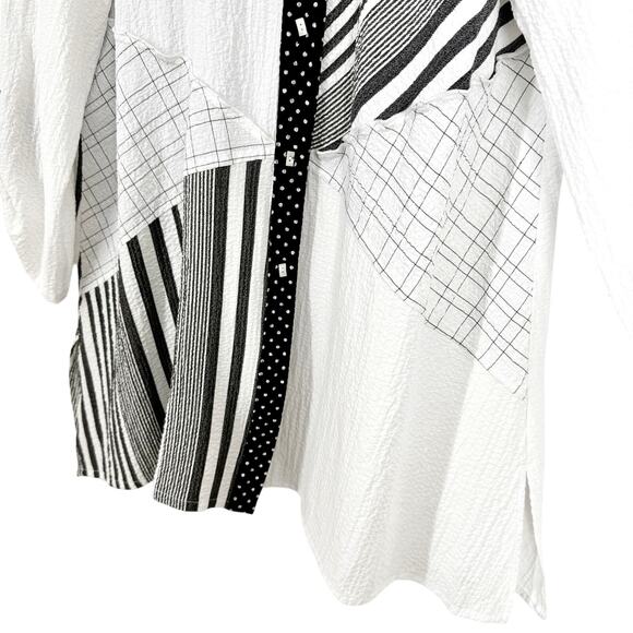 Moonlight by Y & S Small Wearable Art to Wear Artsy Shirt Top Abstract Mature - Picture 6 of 8